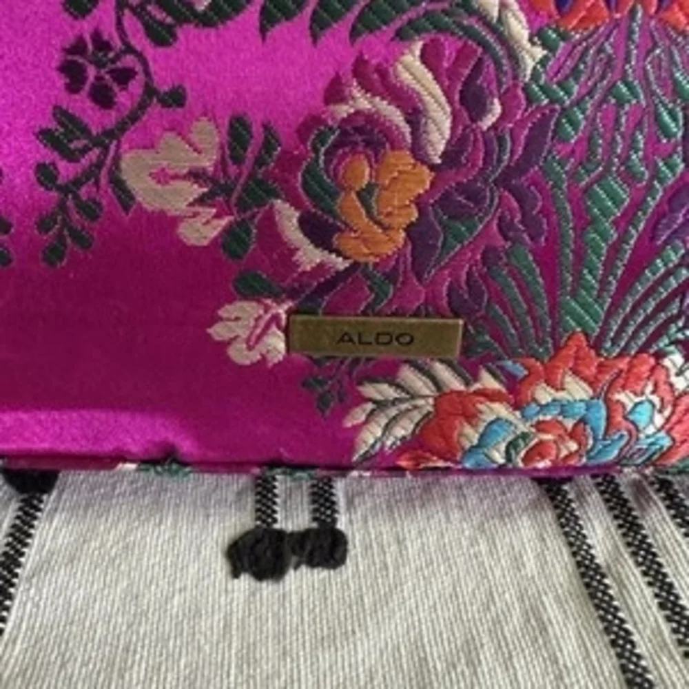 Floral Pink Designer Handbag - Picture 5 of 5